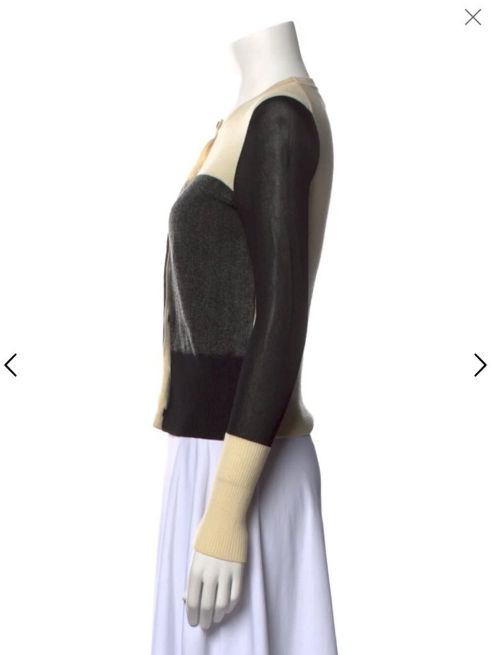 Rag&Bone Colorblock Pattern Crew Neck Sweater - Picture 3 of 4